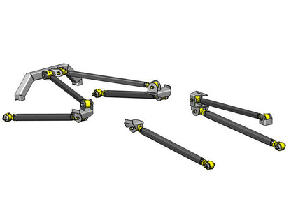 Jeep Wrangler LJ Long Arm Upgrade Kits Offroad Clayton Off Road-39