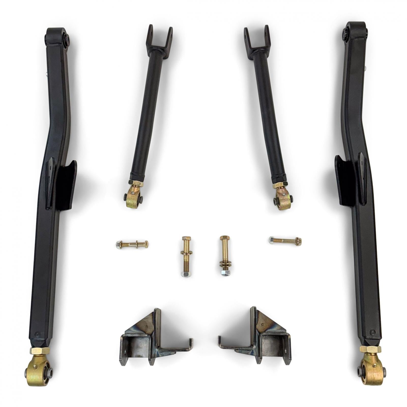 Clayton Off Road Premium Front Long Arm Upgrade Kit 3.6-V6/2.0-I4 2018+ JL Or OVERLAND+ Front Long Arm Upgrade Kit 3.6-V6 2020+ JT