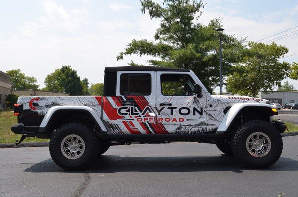 2020-Present Jeep Gladiator JT Premium Rear Long Arm Upgrade Kit Clayton Off Road-10