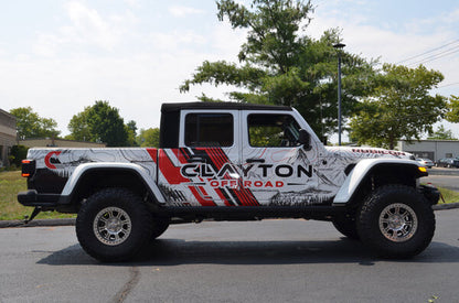 2020-Present Jeep Gladiator JT Premium Rear Long Arm Upgrade Kit Clayton Off Road-10