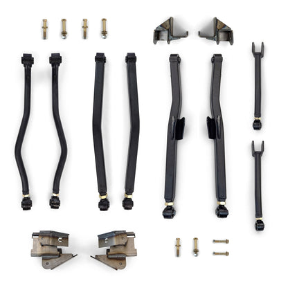 Wrangler Overland+ Long Arm Upgrade Kit 3.6-V6/2.0-I4 2018+ JL Clayton Off Road
