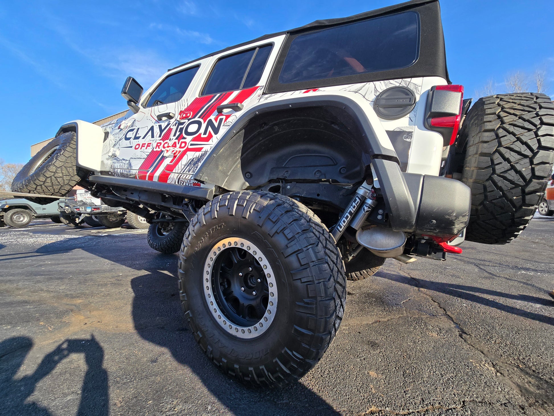 Wrangler OVERLAND+ Long Arm Upgrade Kit 3.6-V6/2.0-I4 2018+ JL Clayton Off Road-17