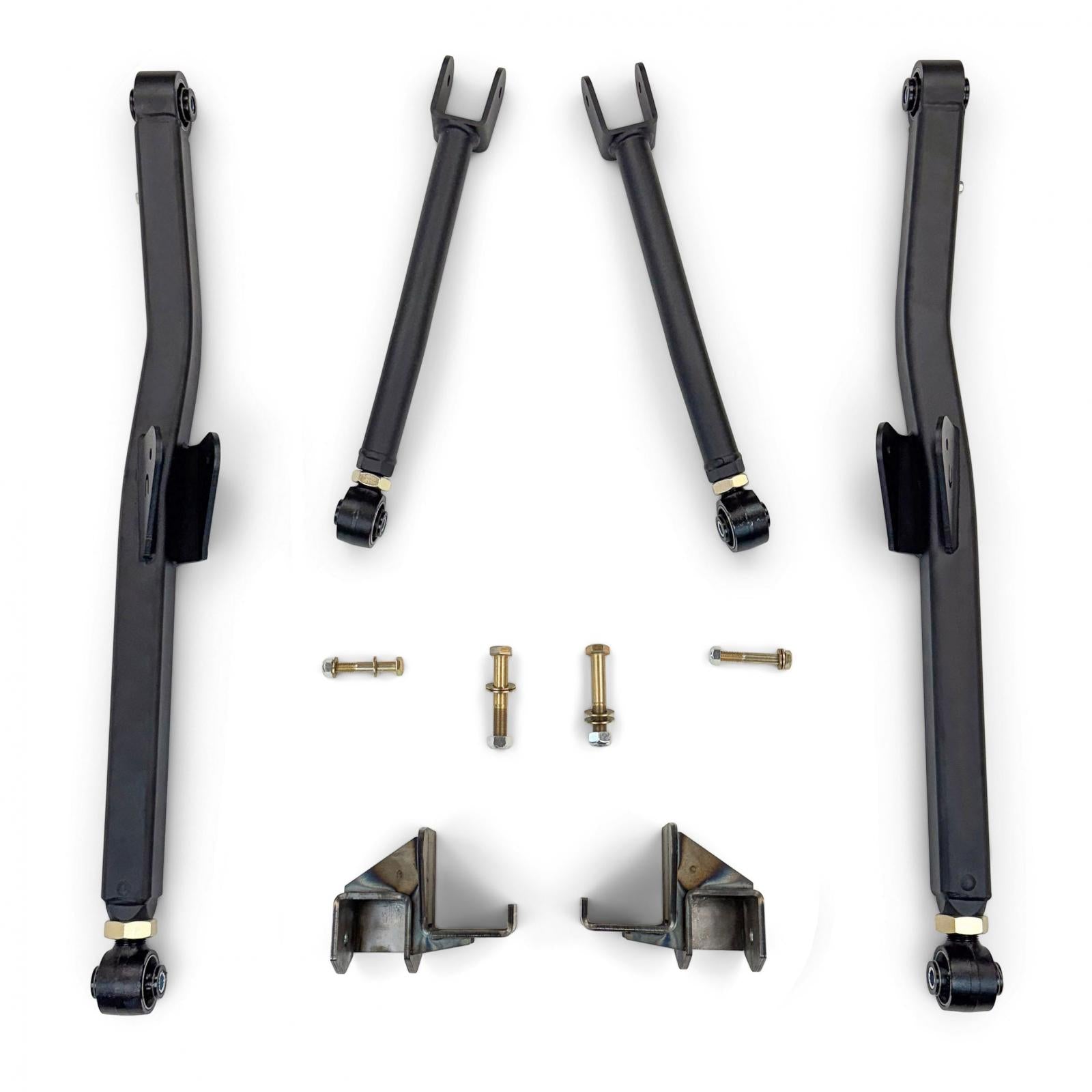 Clayton Off Road OVERLAND+ Front Long Arm Upgrade Kit 3.6-V6/2.0-I4 18+ JL/JT Or OVERLAND+ Front Long Arm Upgrade Kit 3.6-V6 20+ JT