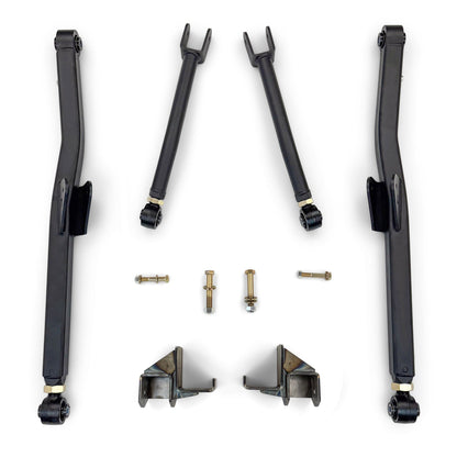 OVERLAND+ Front Long Arm Upgrade Kit 3.6-V6/2.0-I4 18+ JL/JT Or OVERLAND+ Front Long Arm Upgrade Kit 3.6-V6 20+ JT Clayton Off Road