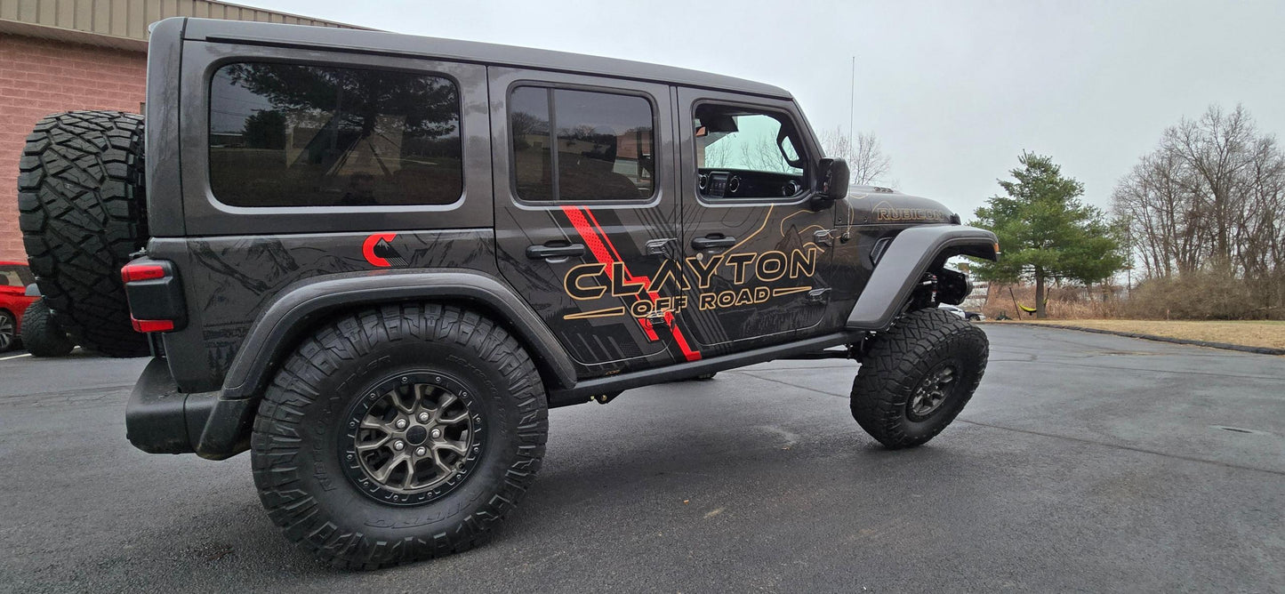 Clayton Off Road Jeep Wrangler 392 Overland Plus Front Long Arm Upgrade Kit 2021+ JL Clayton Off Road