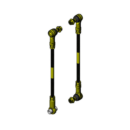 Jeep Wrangler Adjustable Front Sway Bar End Links 2018+ JL/JT Clayton Off Road-1