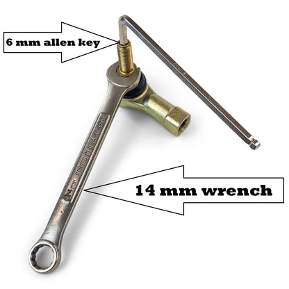Jeep Gladiator Adjustable Rear Sway Bar End Links 2020+ JT Clayton Off Road-6