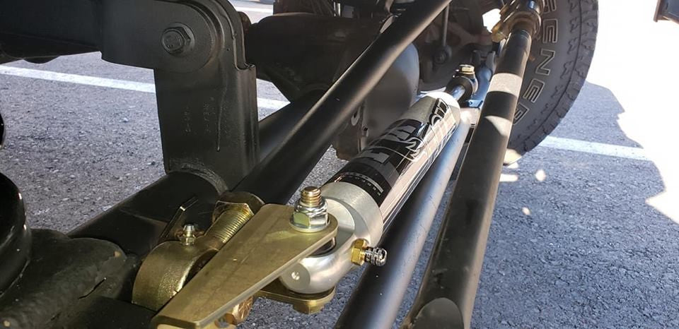 Jeep Wrangler Steering Stabilizer Relocation Bracket 2007-2018+ JK/JL/JT Clayton Off Road-6