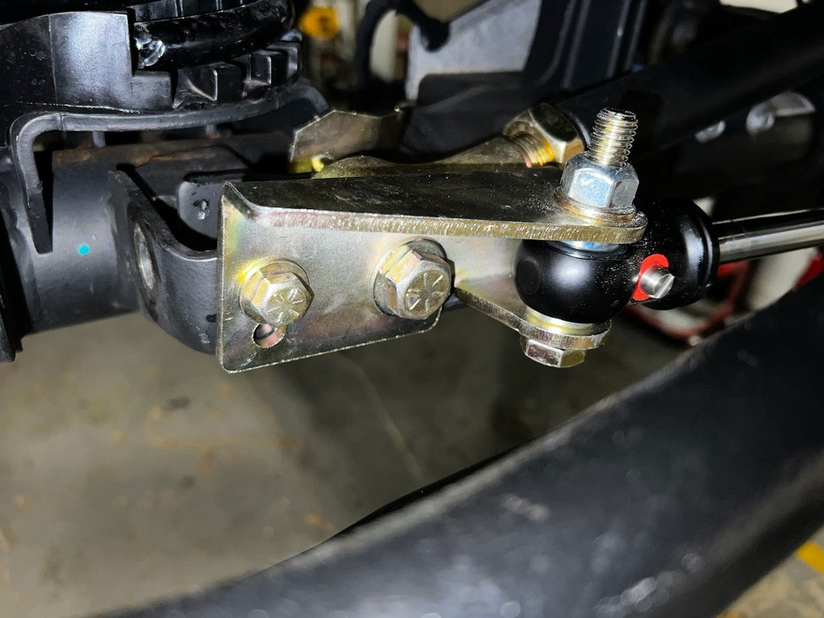 Jeep Wrangler Steering Stabilizer Relocation Bracket 2007-2018+ JK/JL/JT Clayton Off Road-11