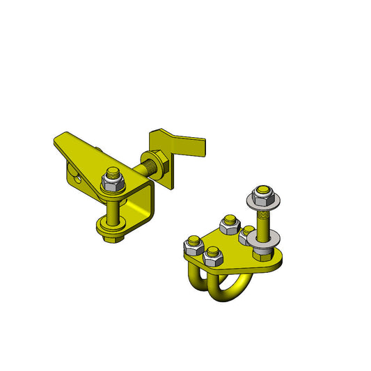 Jeep Steering Stabilizer Relocation Bracket Kit 2018+ JL/JT Clayton Off Road-1