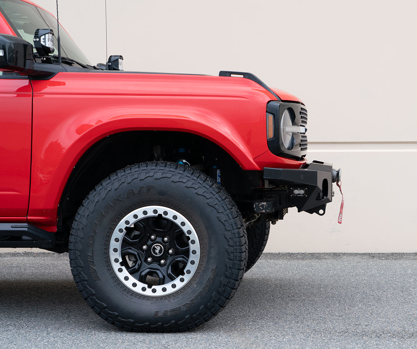21+ Ford Bronco Front Bumper Carli Suspension-1