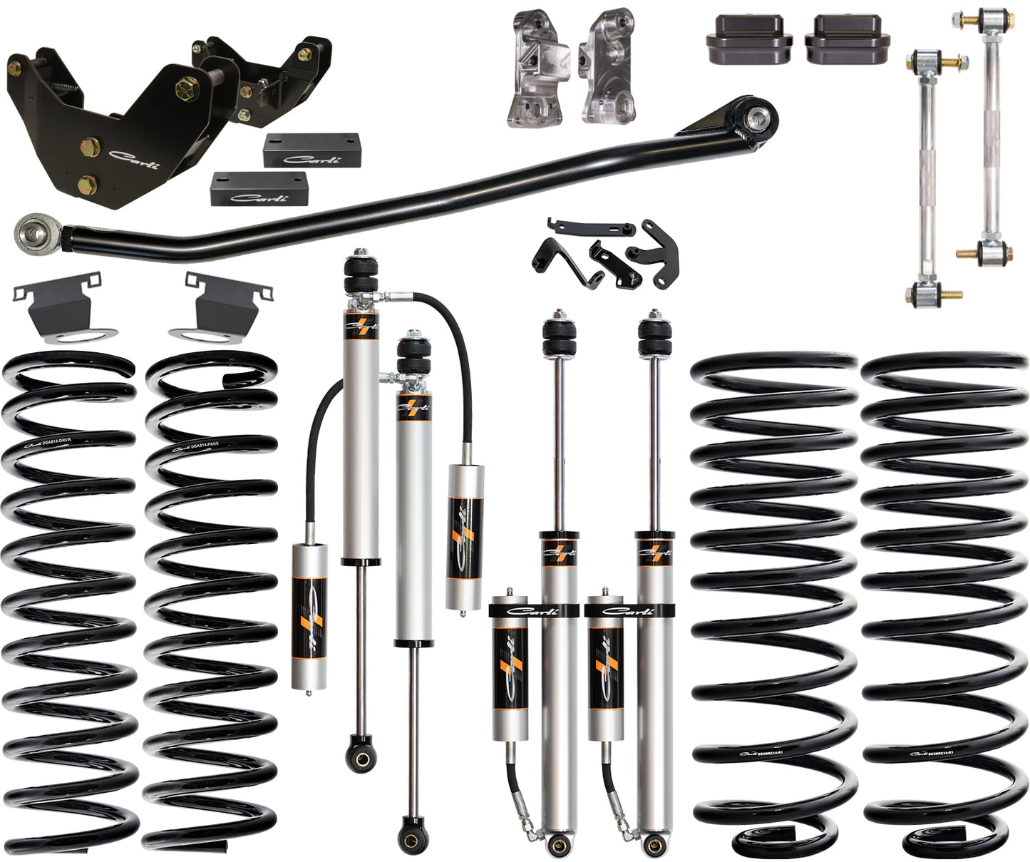 19+ RAM 2500 4x4 Hemi 3 inch Lift Backcountry System R2 Coils Carli Suspension