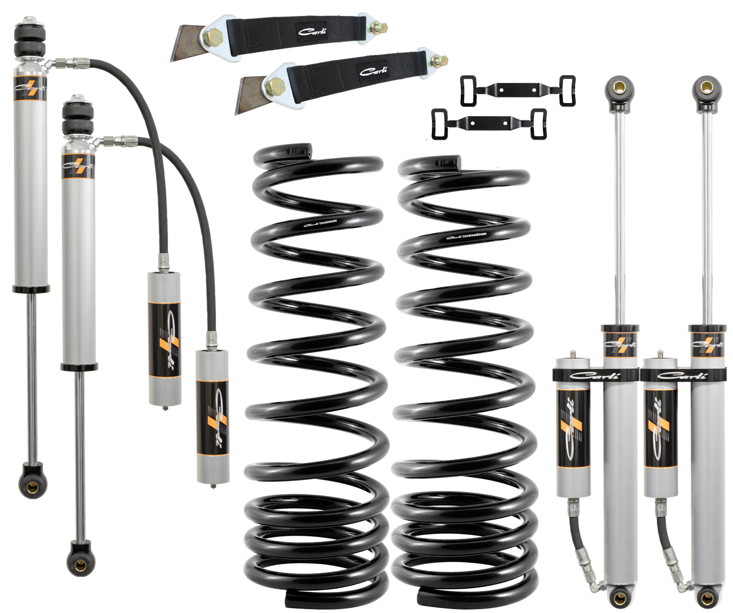 Backcountry 2.0 Leveling System Base 3 Lift 1994-02 RAM 2500/3500 Diesel Carli Suspension-5