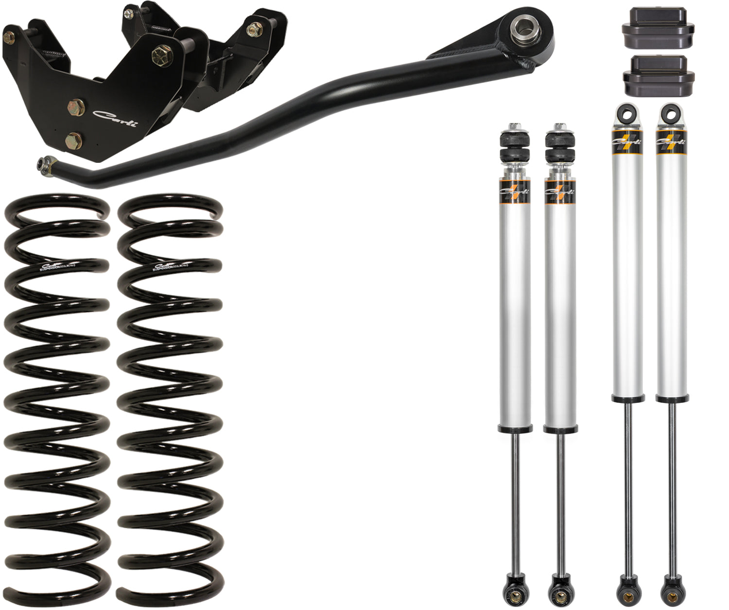 Commuter System 3 Lift 2013-26 RAM 3500 Diesel 4x4 Carli Suspension