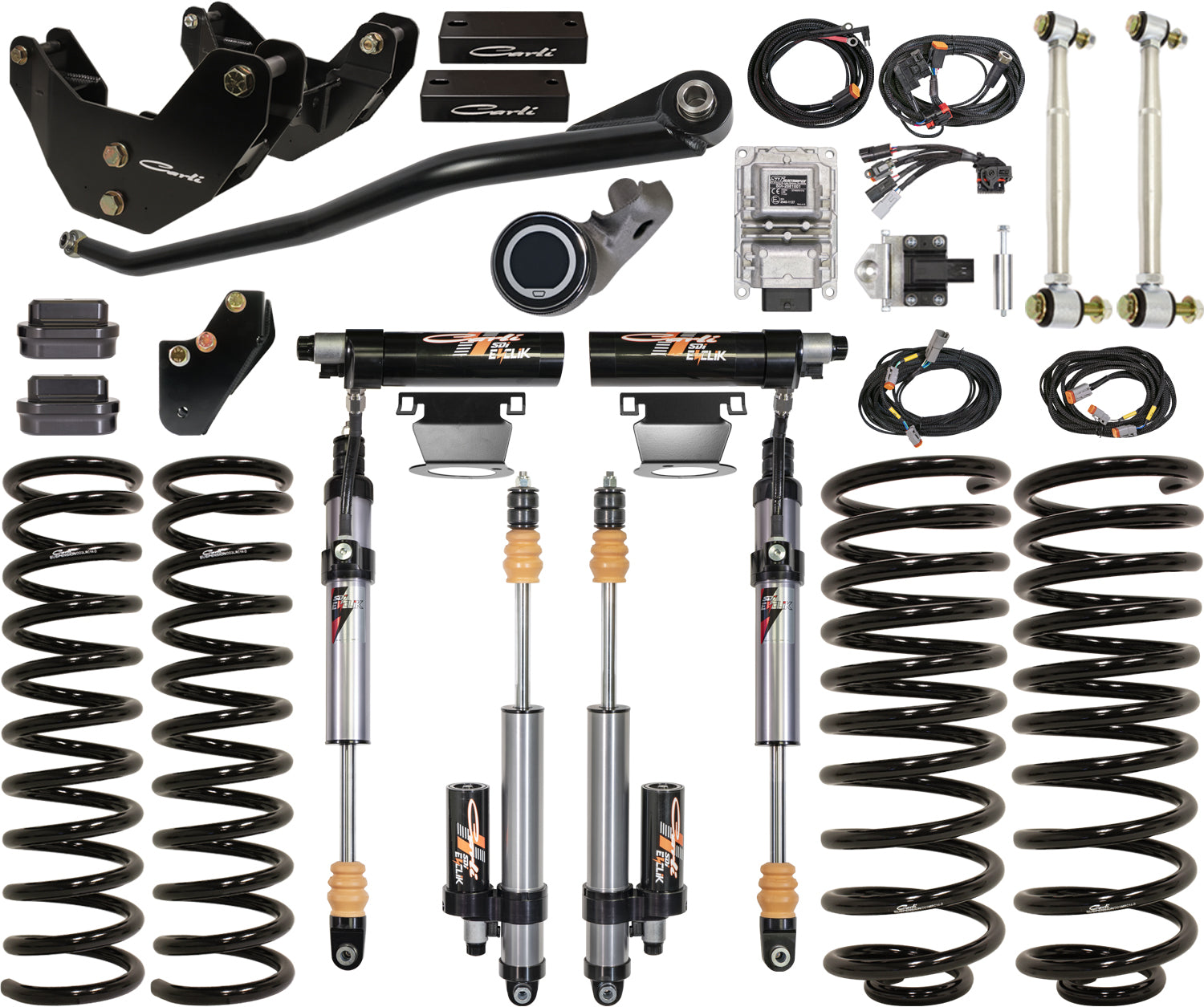 19-23 RAM 2500 4x4 Diesel 3.25 inch Lift Eventure System Carli Suspension