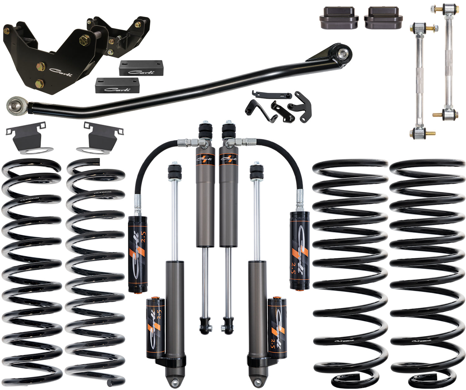 Pathfinder 3 inch Lift System 14-18 RAM 2500 Gas R2 Coils Carli Suspension
