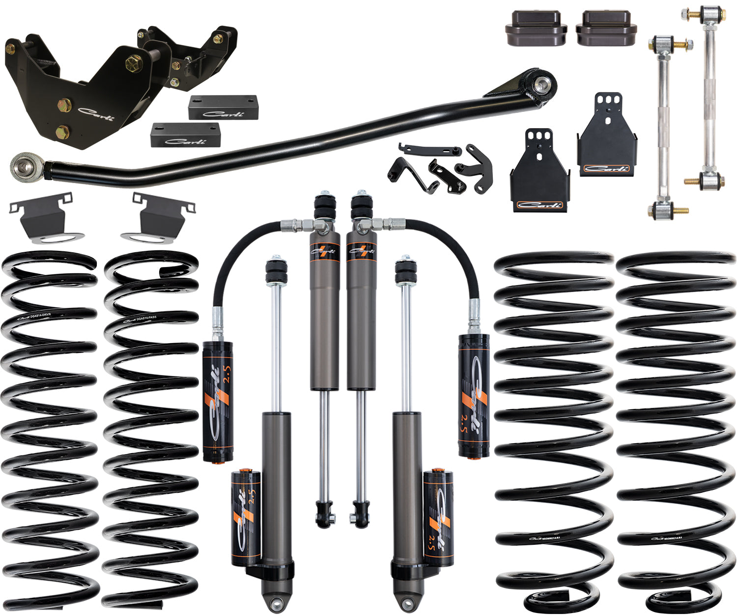 Pathfinder 2 inch Lift System 14-18 RAM 2500 Power Wagon R2 Coils Carli Suspension