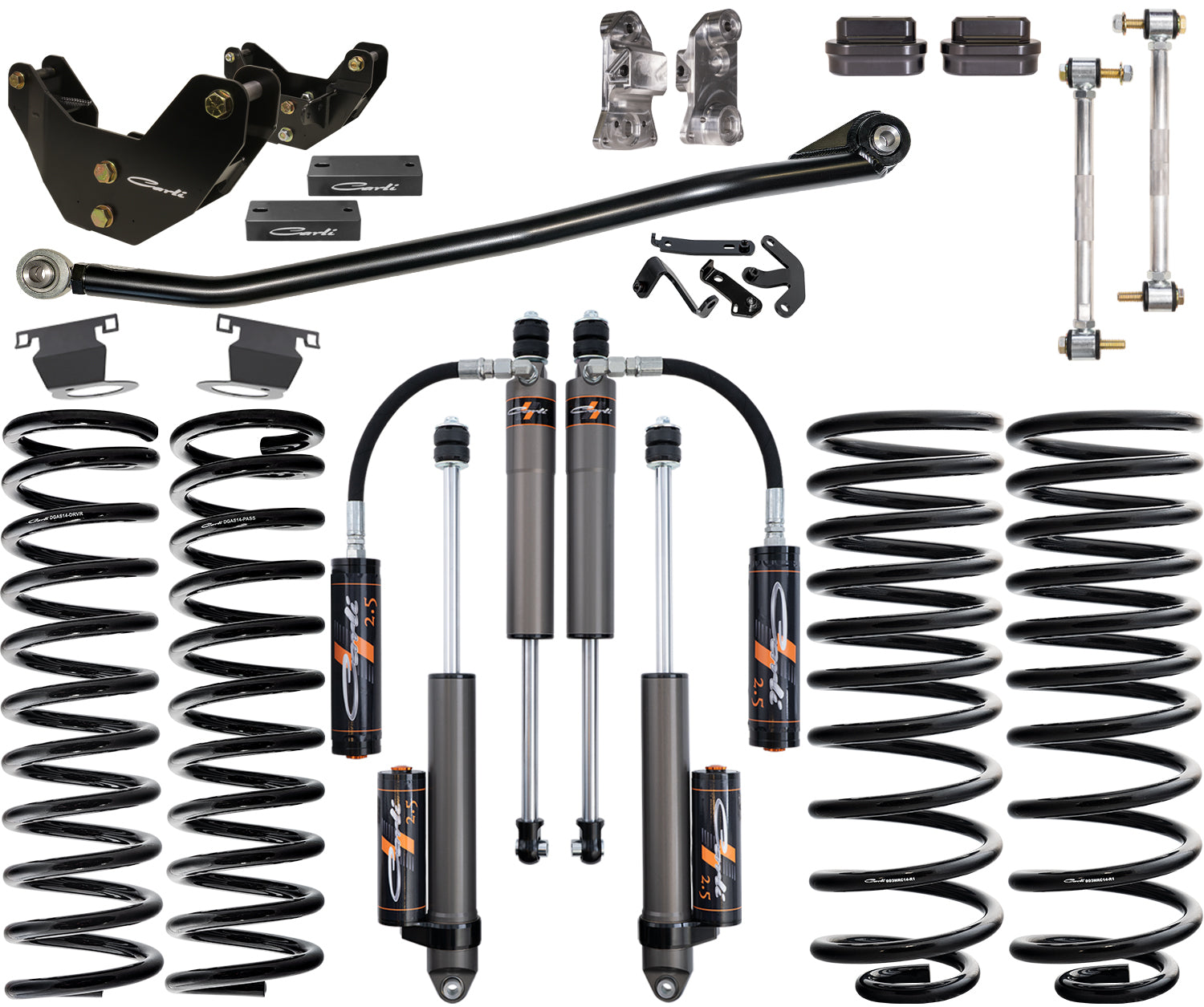 Pathfinder 3 inch Lift System 19+ RAM 2500 Gas R2 Coils Carli Suspension