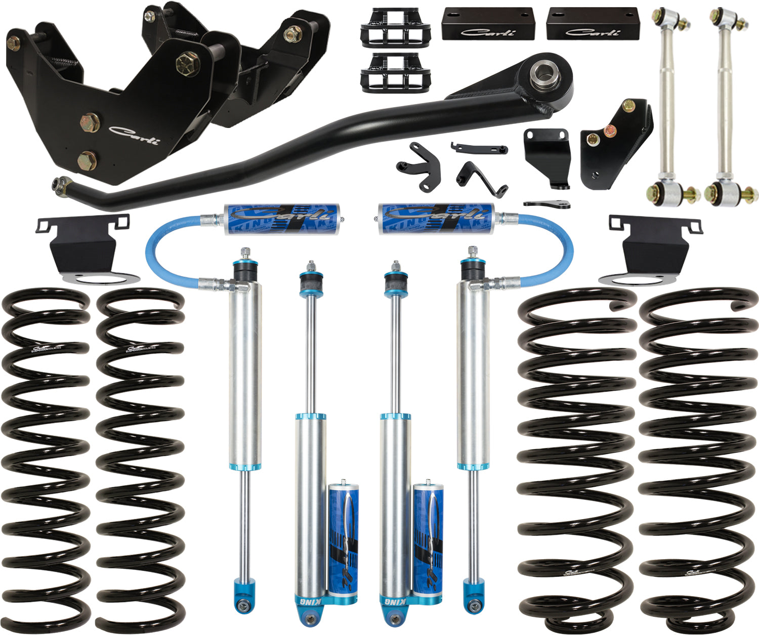 Pintop 2.5 Leveling System Base 3 Lift 2014-18 RAM 2500 Gas R2 Coil Carli Suspension