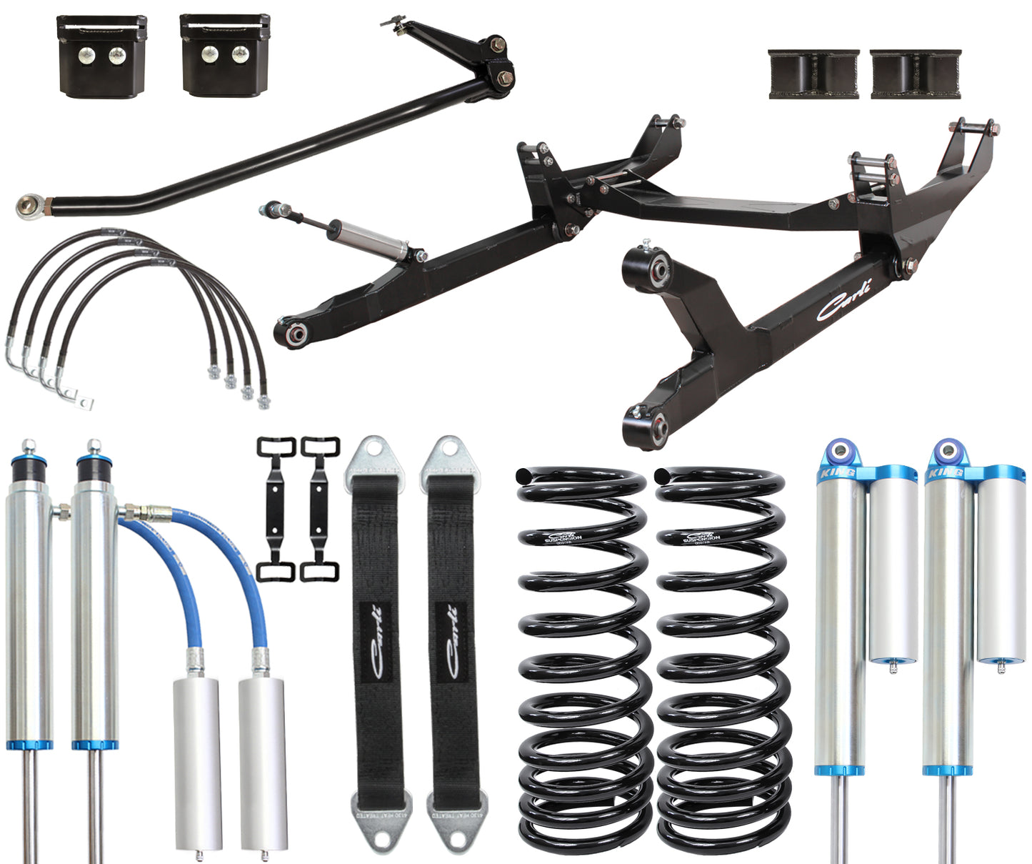 Pintop 2.5 System Base 6 Lift 2012-13 RAM 2500 Diesel 4x4 Carli Suspension