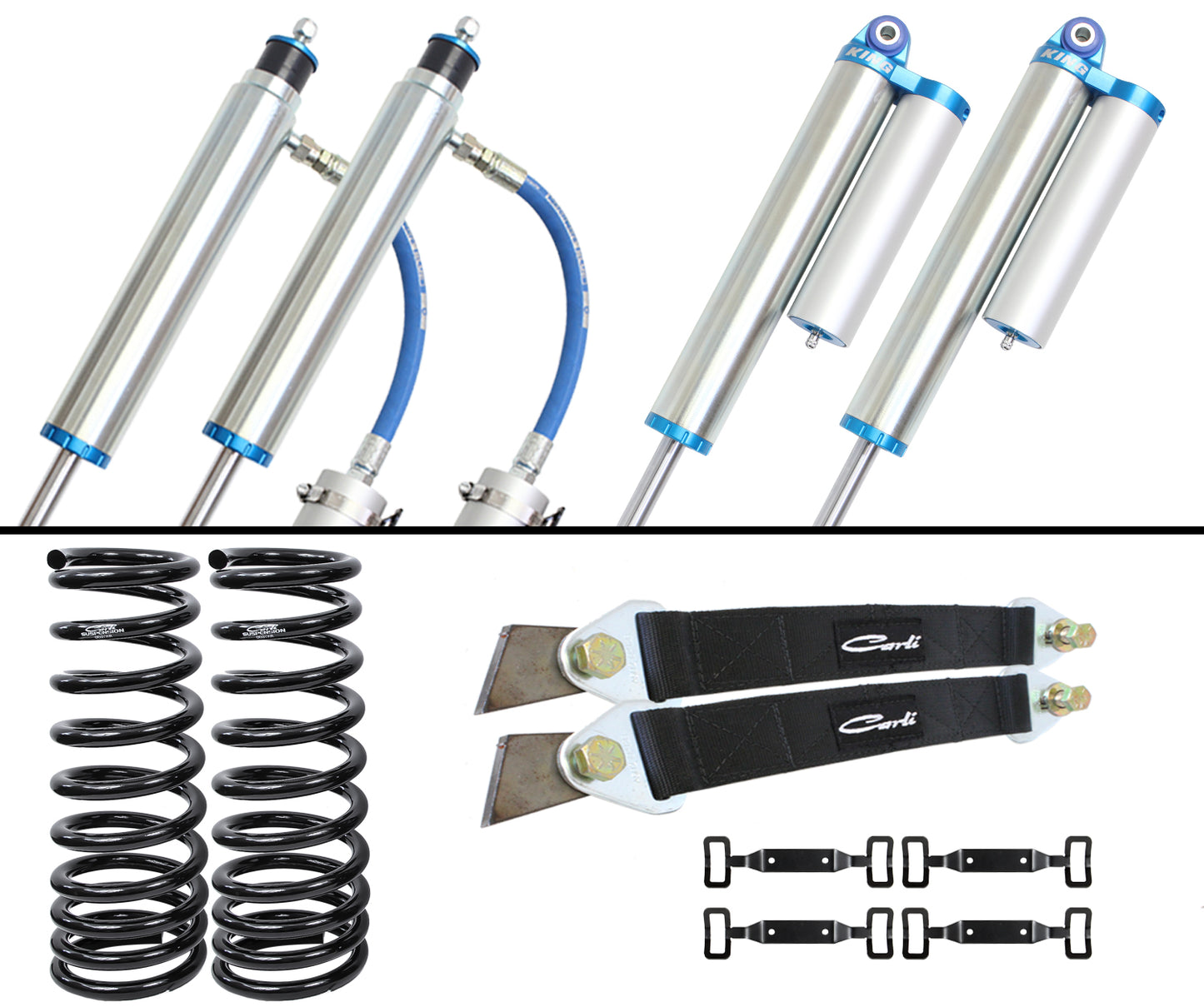 Pintop 2.5 Leveling System Base 2.5 Lift 1994-02 RAM 2500/3500 Diesel Carli Suspension