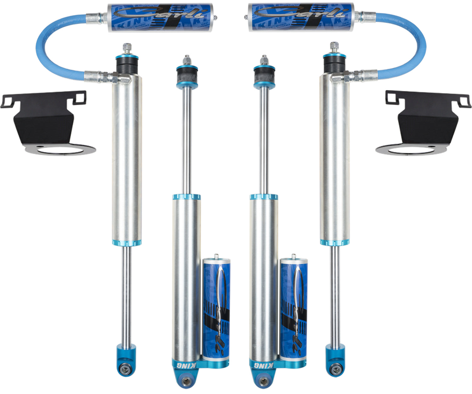 Pintop 2.5 Leveling Shock Set 3.25 Lift 14-22 RAM 2500 Diesel Air Rear Carli Suspension