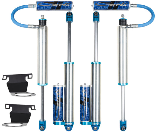 Tuned Remote Res 2.5 Shock Set 2.5 Lift 2013-23 RAM 3500 Coil Rear Carli Suspension