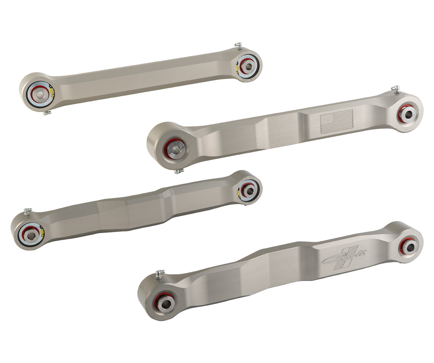 10-12 RAM 2500/3500 4x4 RAM Billet High Clearance Extended Control Arms Clear anodized finish Carli Suspension-4