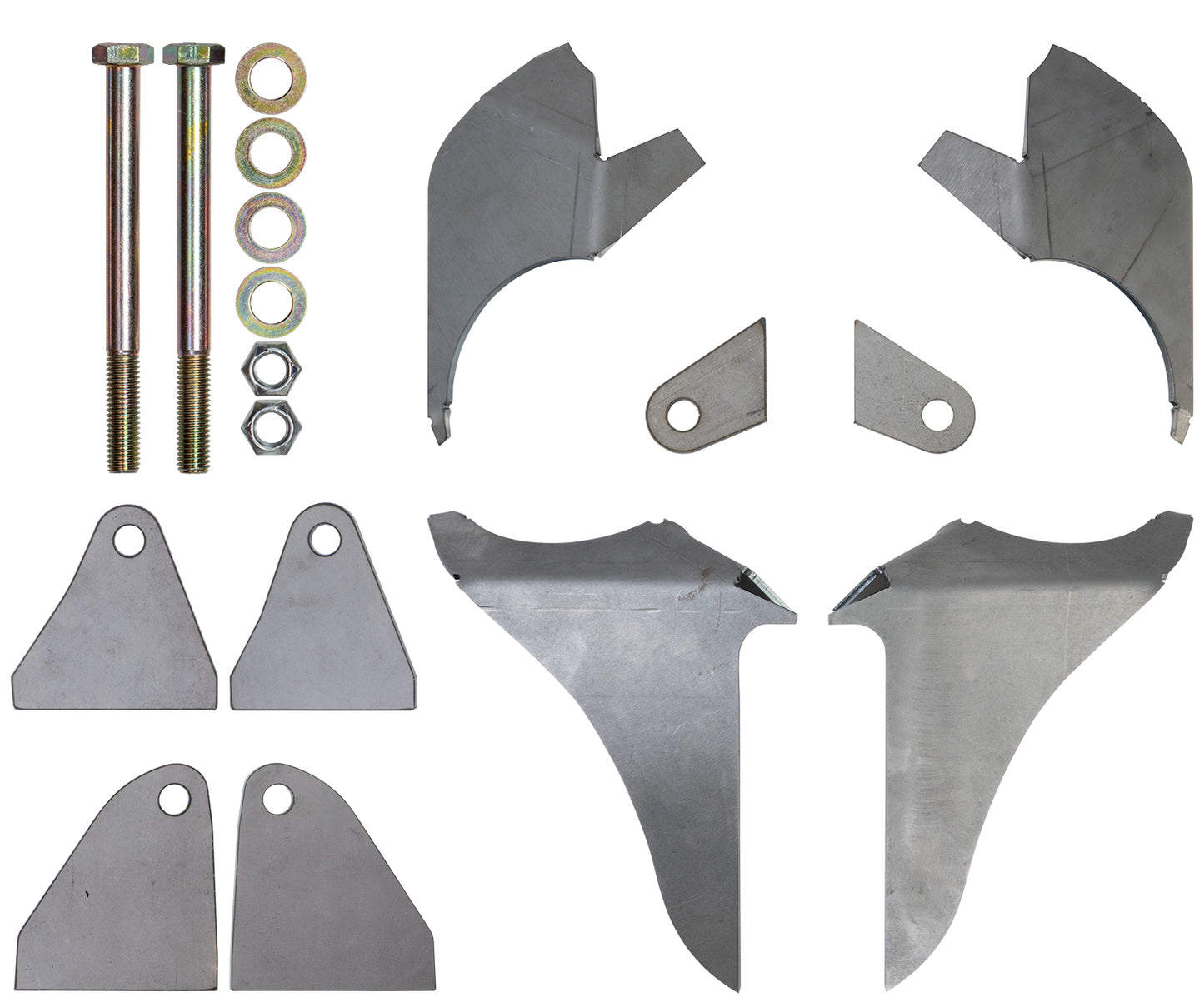 2003-2009 RAM 2500/3500 Coil Bucket Gusset Kit / Motor Mount Doubler Carli Suspension