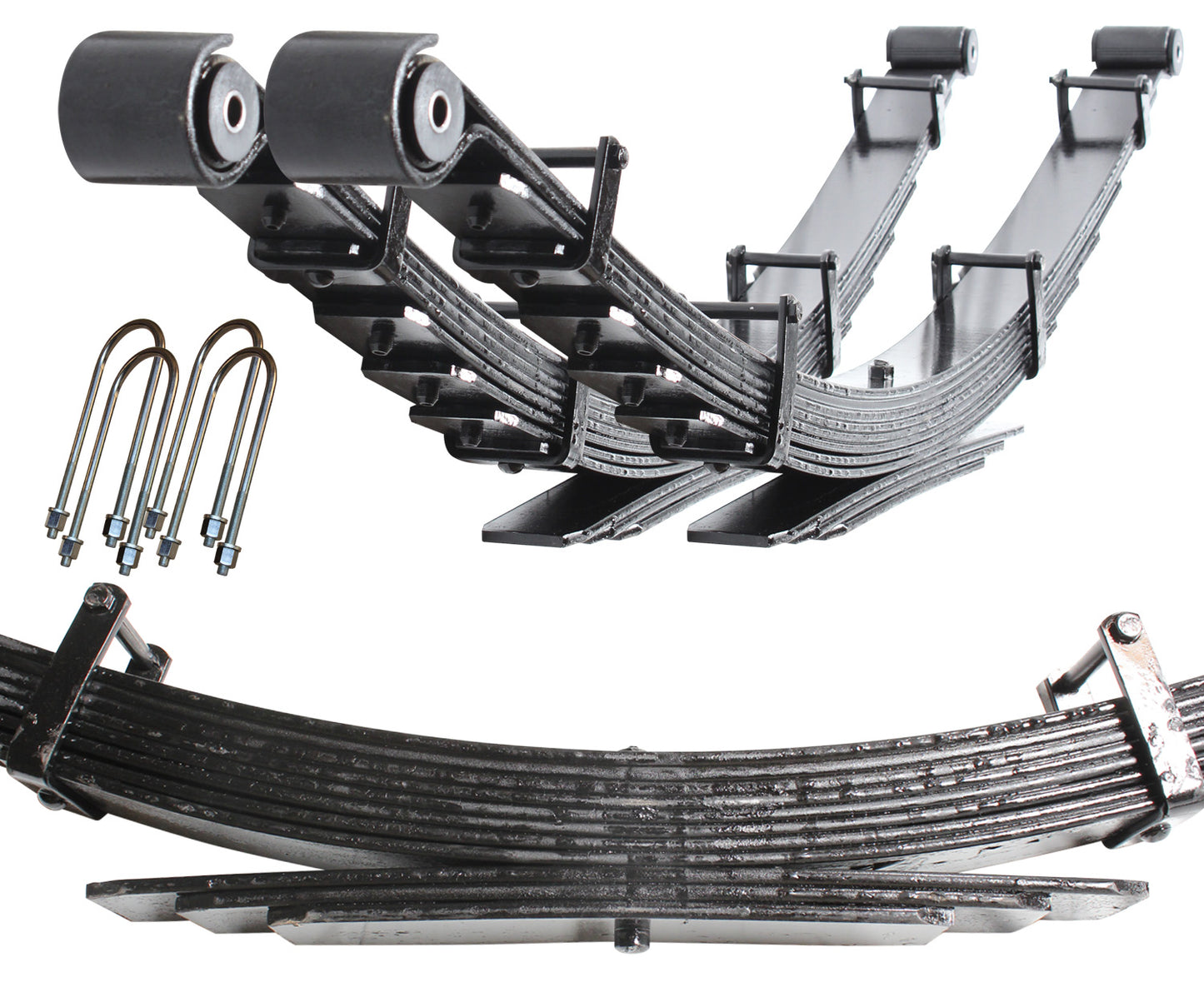 Rear Progressive Leaf Spring Kit 2010-13 RAM 2500/3500 Gas 1 Lift Carli Suspension
