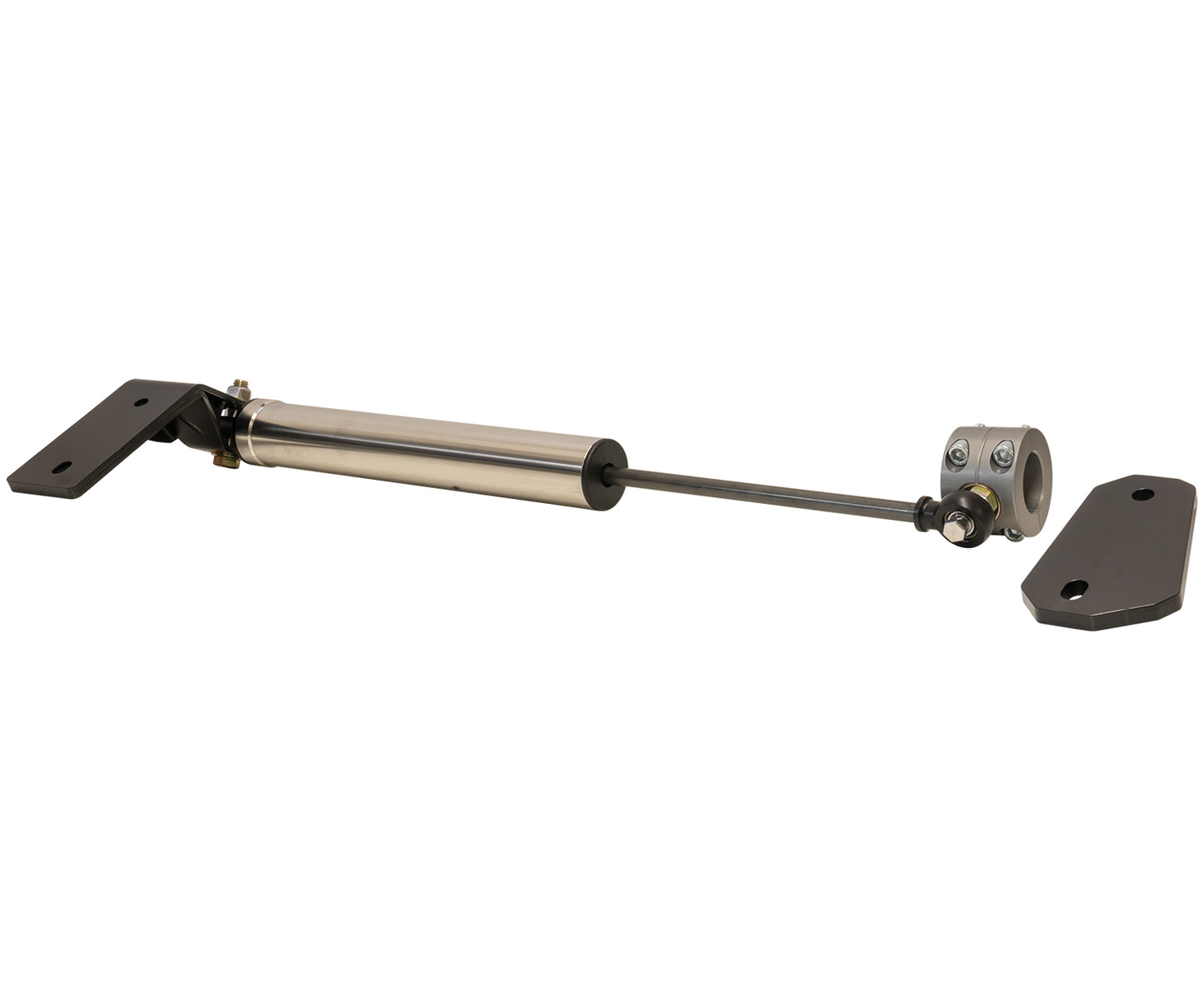 Stainless High-Mount Steering Stabilizer Kit 2019-23 RAM 2500/3500 4x4 Carli Suspension-1