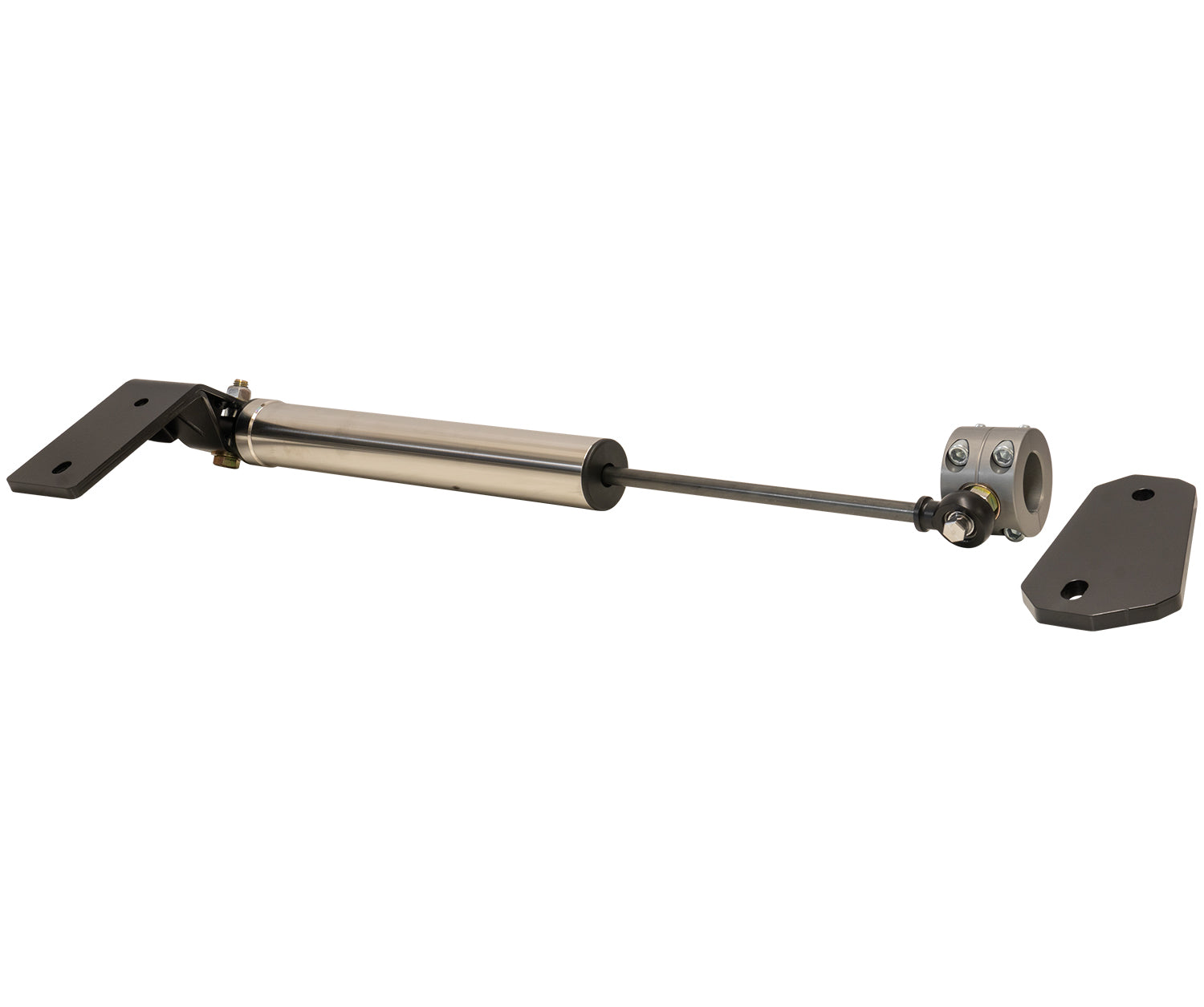 Stainless High-Mount Steering Stabilizer Kit 2019-23 RAM 2500/3500 4x4 Carli Suspension-1