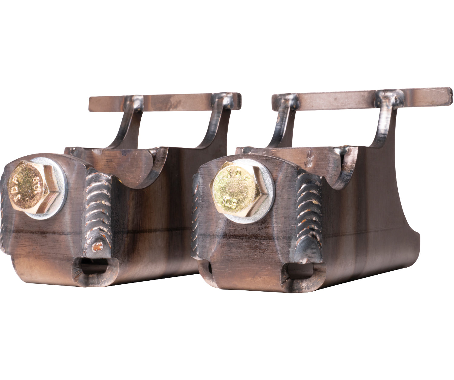 Dominator Lower Shock Mounts 2014+ Front Weld In Carli Suspension-3