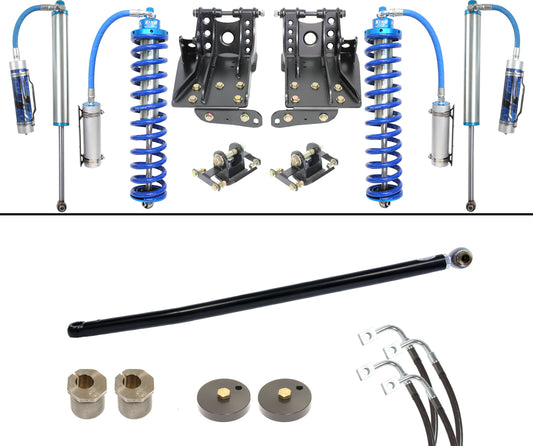 Coilover 2.5 System Base 4.5 Lift 2005-07 Ford F250/F350 Diesel 4x4 Carli Suspension