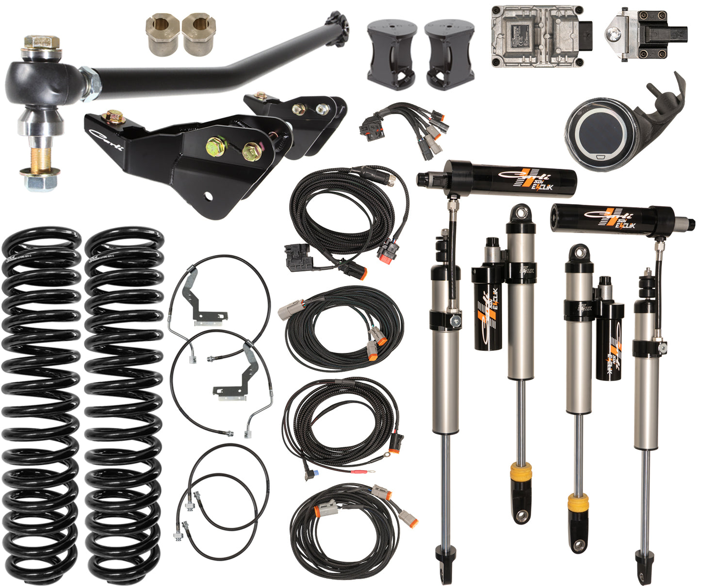 E-Venture System Base 4.5/5.5 Lift 2017-22 Ford F250/F350 Diesel 4x4 Carli Suspension