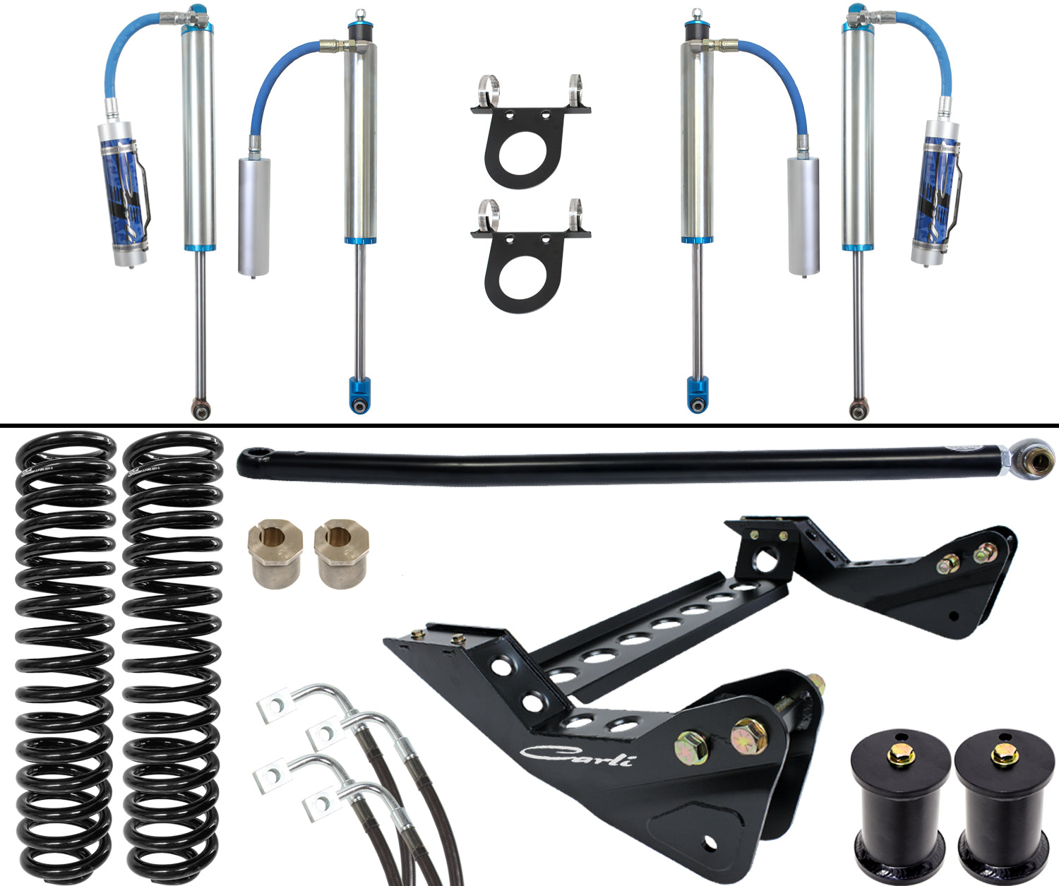 Pintop System Base 4.5 Lift 2011-16 Ford F250/F350 Diesel Carli Suspension