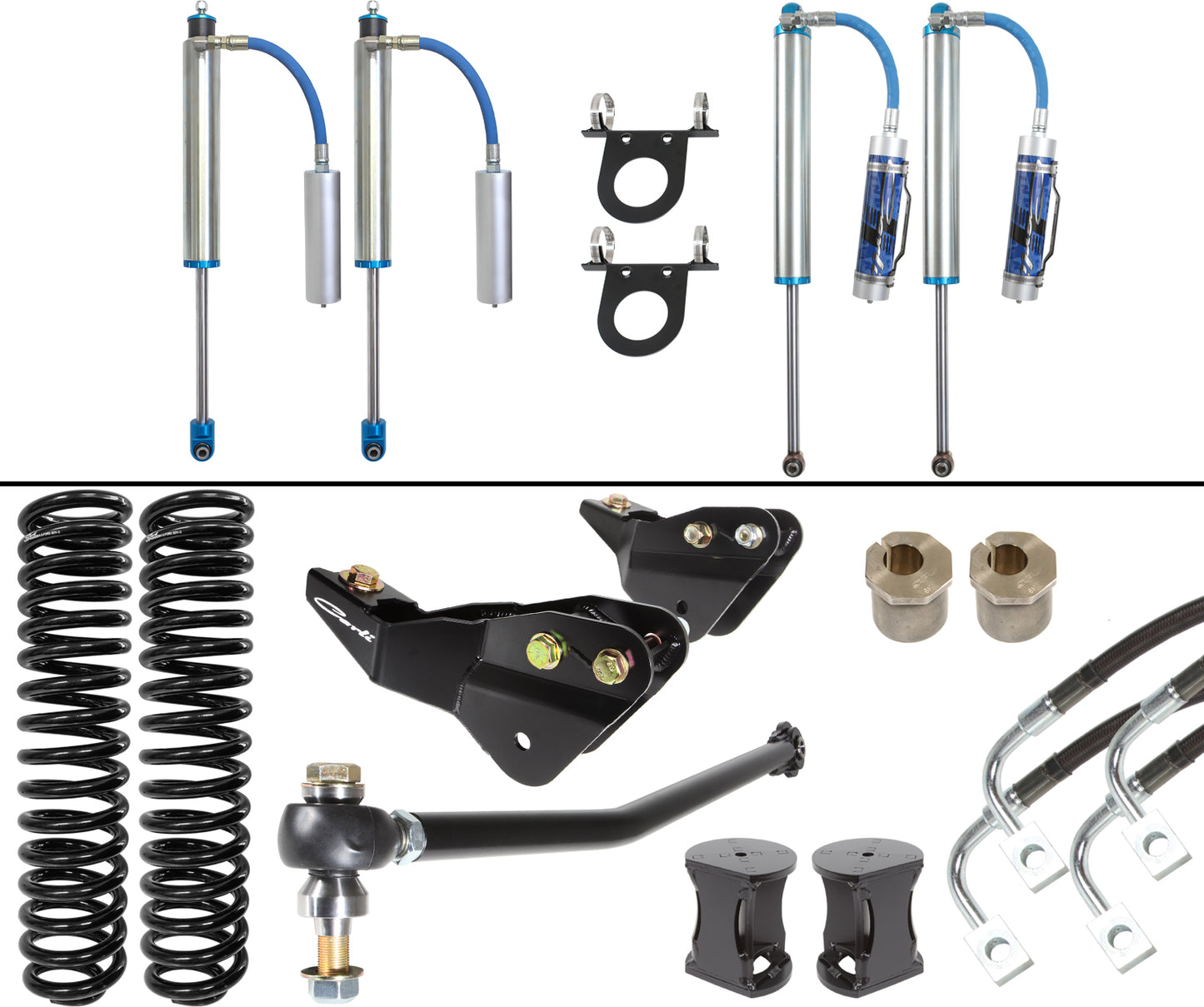 Pintop System Base 4.5/5.5 Lift 17-22 Ford F250/350 Diesel Carli Suspension