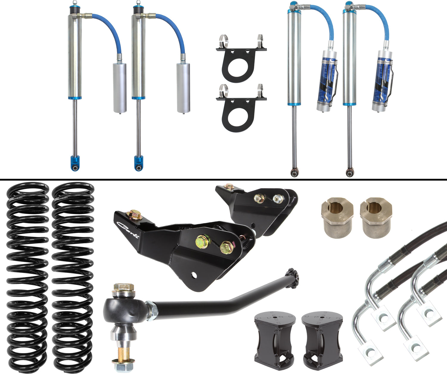 Pintop System Base 4.5/5.5 Lift 17-22 Ford F250/350 Diesel Carli Suspension