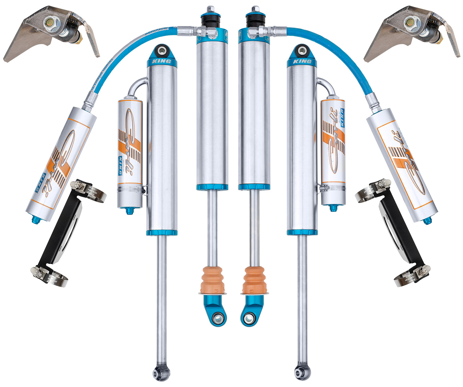 Dominator 3.0 Shock Package 4.5/5.5 Lift 2017-23 Ford F250/F350 Carli Suspension