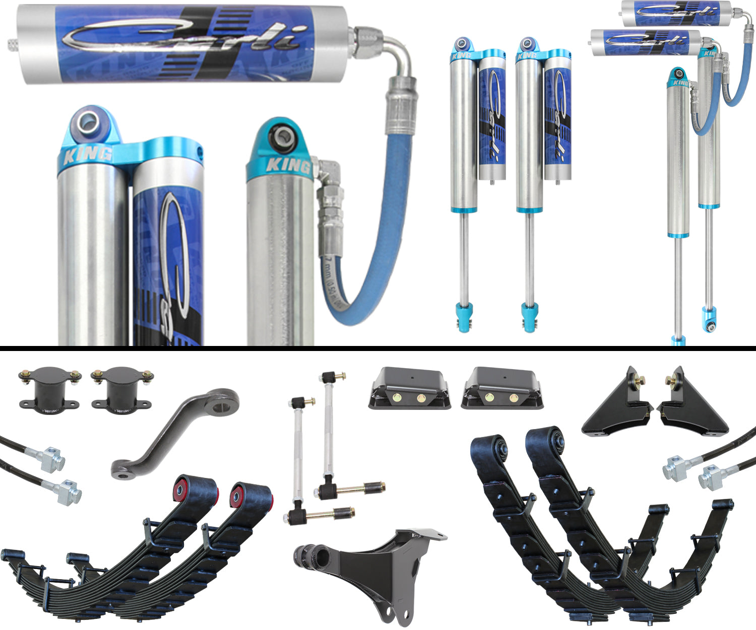 Performance System Base 4.5 Lift 03-05 Ford Excursion 6.0 Diesel 4x4 Carli Suspension