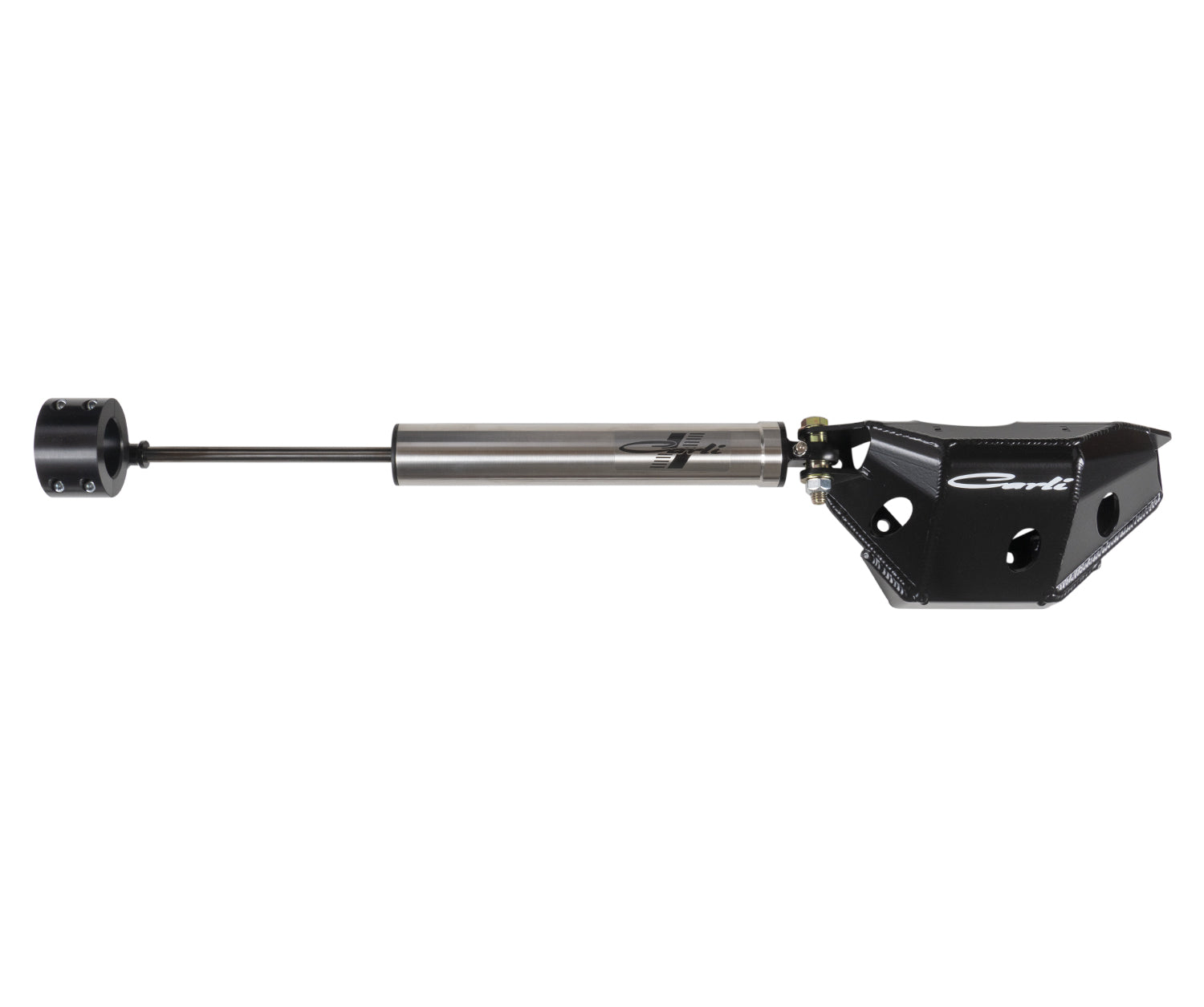Low-Mount Steering Stabilizer w/Differential Guard 2005-22 Ford F250/350 Carli Suspension
