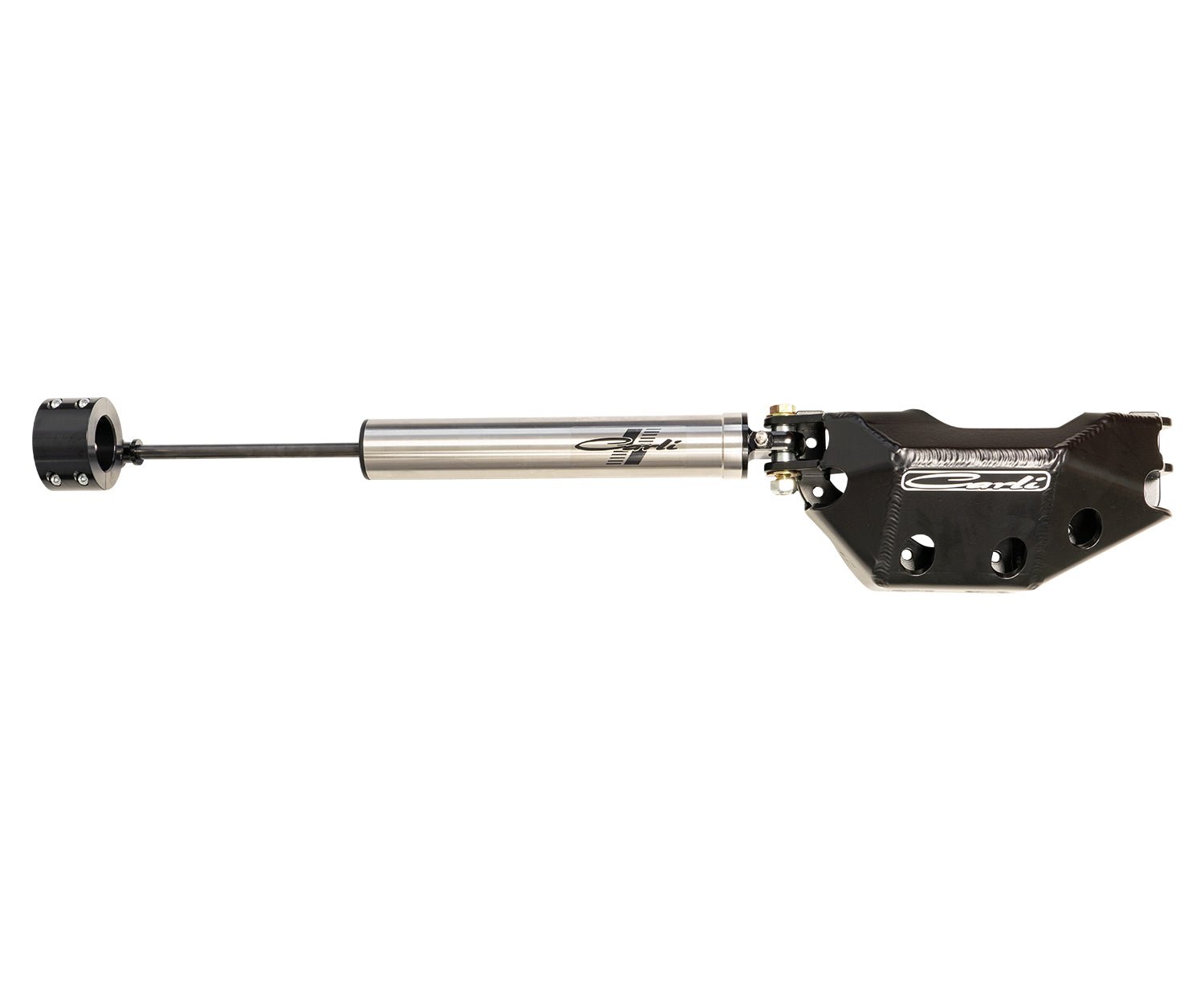23+ Ford F250/350 4x4 Low Mount Steering Stabilizer Kit With Differential Guard Carli Suspension-2