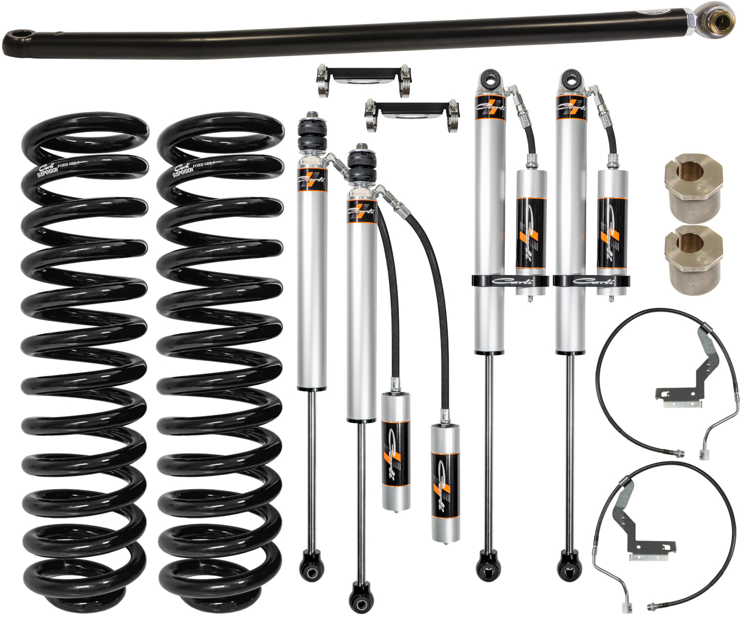 Backcountry Leveling 2.5/3.5 inch Lift 2005-07 Ford F250/F350 Carli Suspension