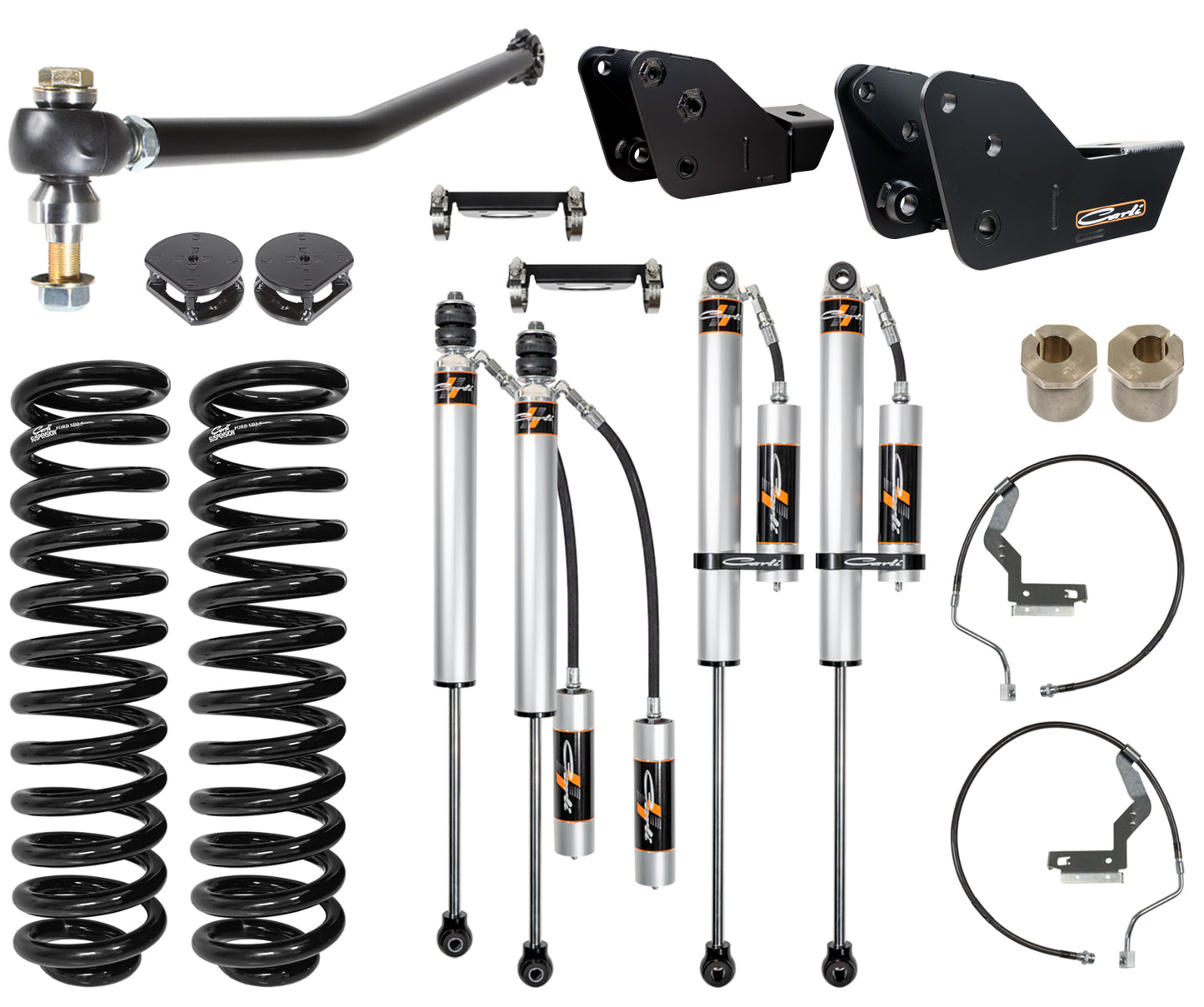 Backcountry Leveling 3.0 Lift 2023+ Ford F250/F350 Gas Carli Suspension-2