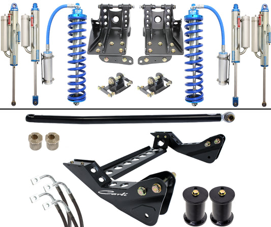 Coilover Bypass 2.5 System 2.5/3.5 inch Lift 2005-07 Ford F250/F350 Diesel Carli Suspension