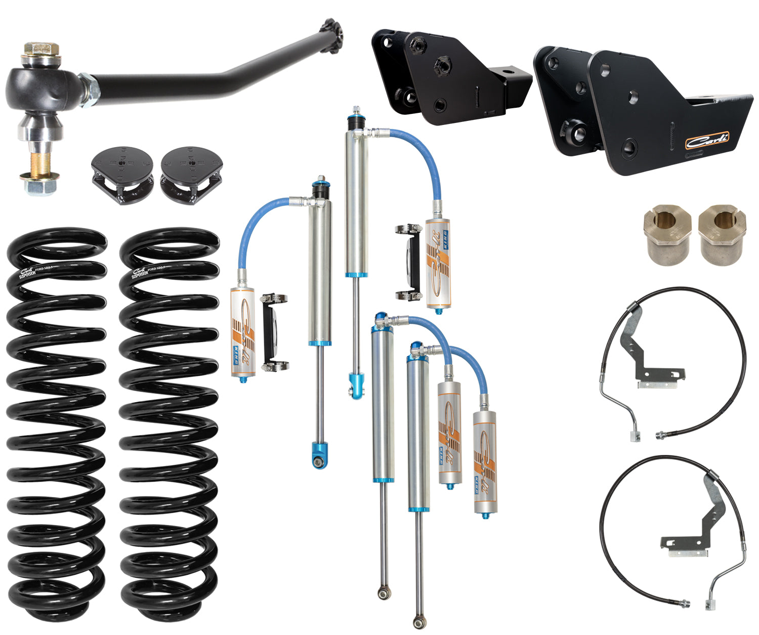 Pintop Leveling System Base 3.5 Lift 2023+ Ford F250/350 Diesel Carli Suspension-2