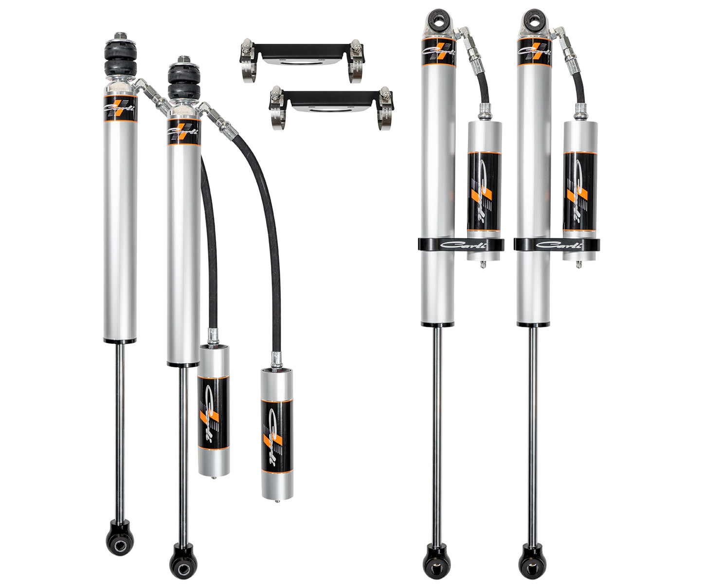 05-24 Ford F250/350 4x4 -Spec 2.0 inch RR 2.5 Inch Lift Front & Rear Shock PKG Carli Suspension