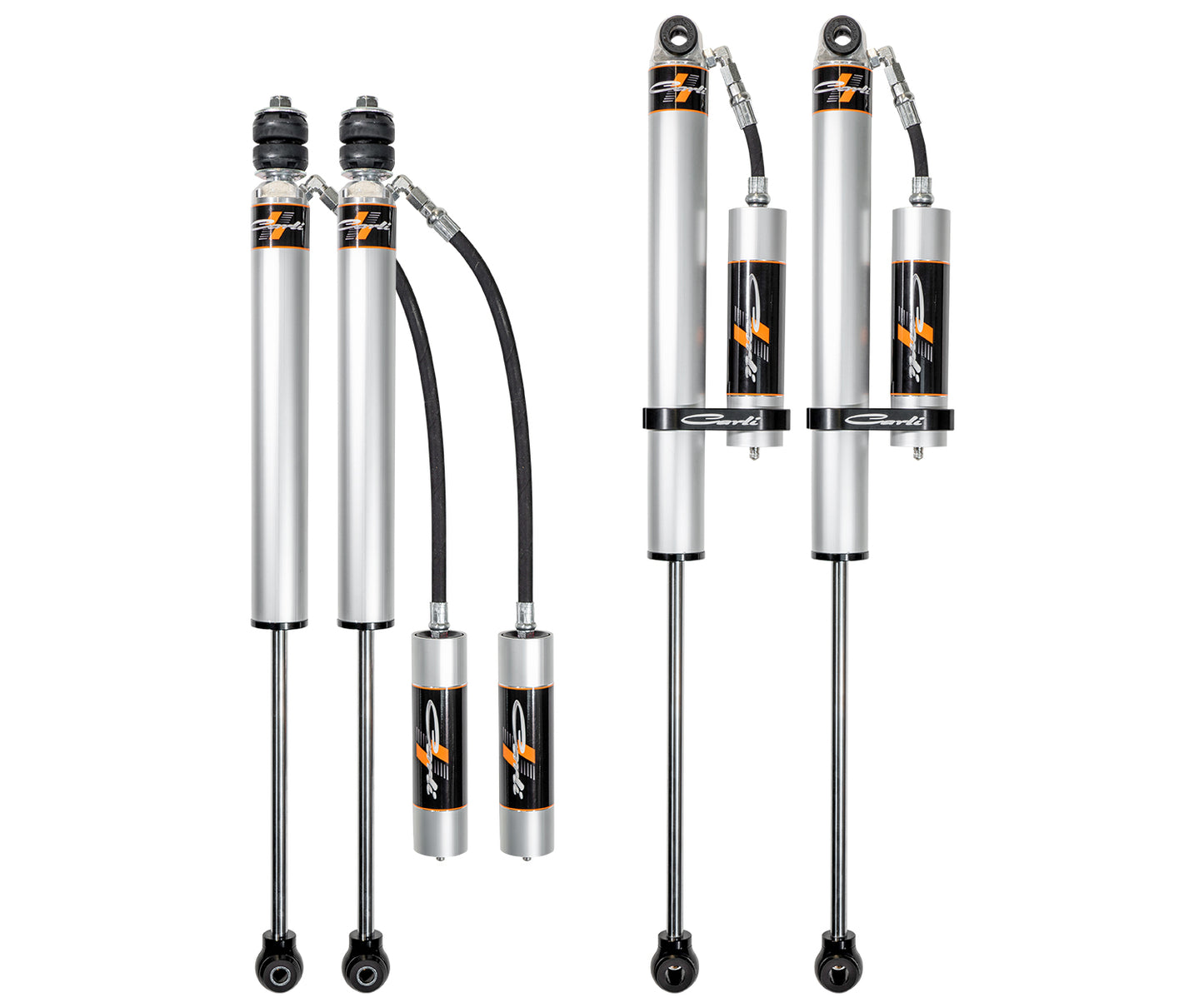 11-24 Ford F250/350 4x4 Gas -Spec 2.0 inch RR 2.5 Inch Lift Front & Rear Shock PKG Carli Suspension