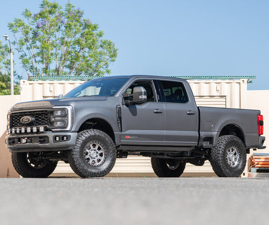 23+ Ford F250/350 4x4 Radius ARM Drop Brackets 3.5 inch Lift Carli Suspension-1