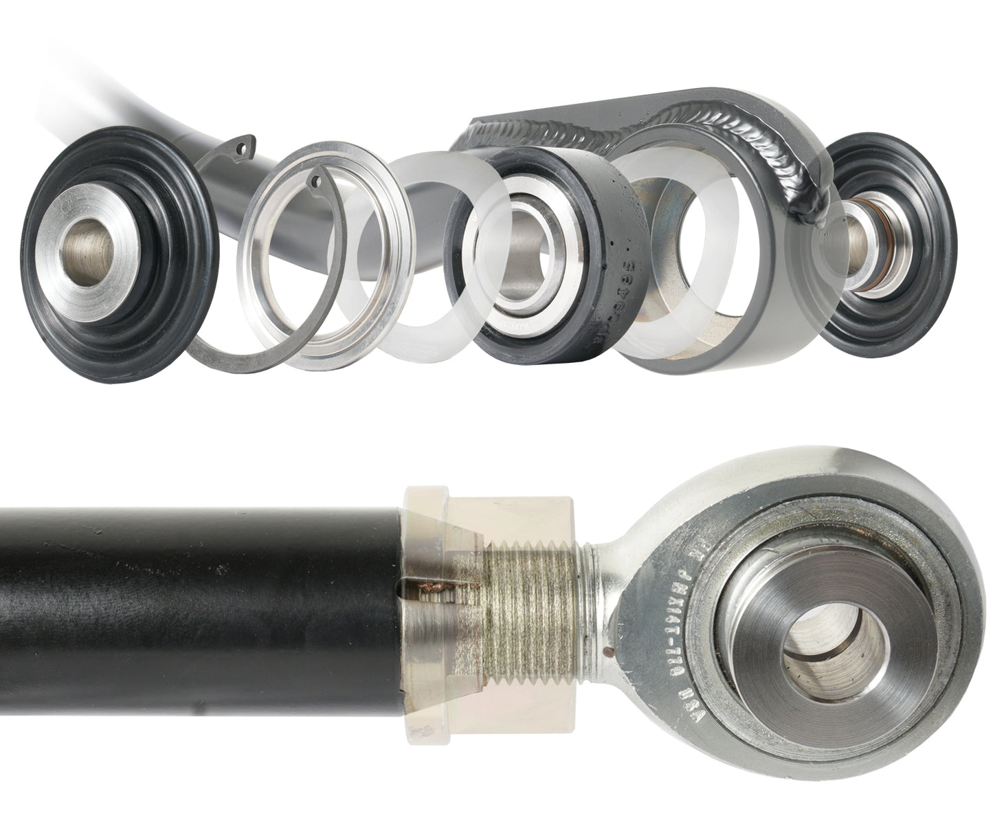 Front Adjustable Track Bar for 2007-17 Jeep JKU Carli Suspension-1